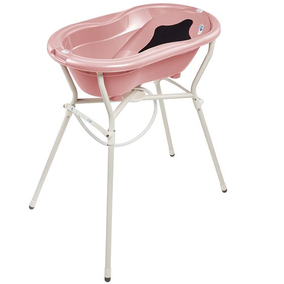 Rotho Babydesign Ideale Badelösung Top - 4-teilig - Soft Rose