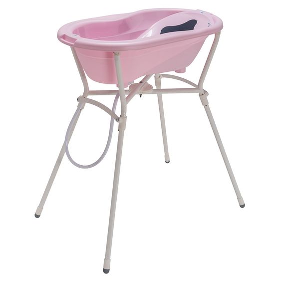 Rotho Babydesign Ideale Badelösung Top - 4-teilig - Tender Rosé Pearl