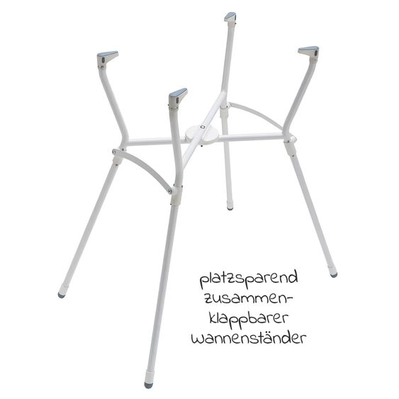 Rotho Babydesign Ideale Badelösung Top - 4-teilig - Weiß
