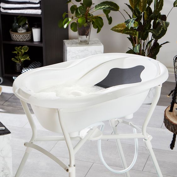 Rotho Babydesign Ideale Badelösung Top - 4-teilig - Weiß