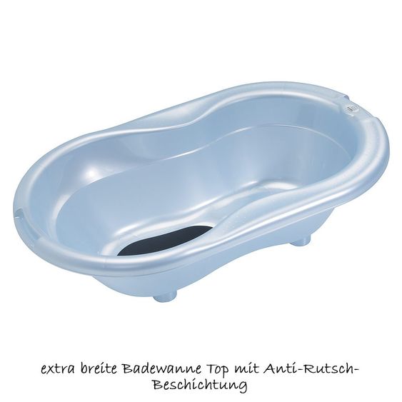 Rotho Babydesign Ideale Badelösung Top - 5-teilig - Babybleu Perl