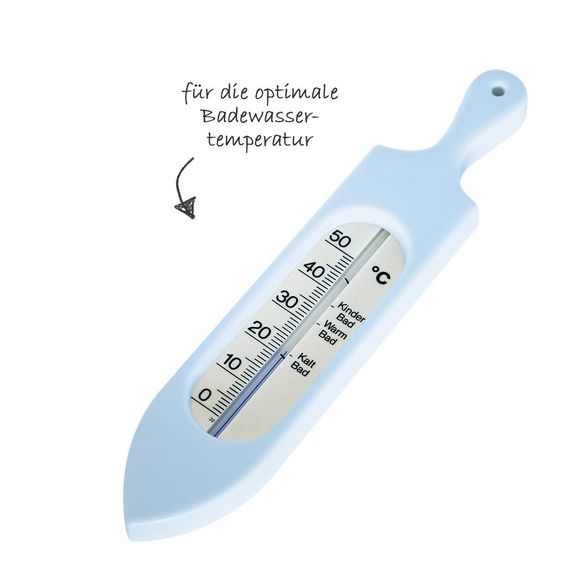 Rotho Babydesign Ideale Badelösung Top - 5-teilig - Babybleu Perl