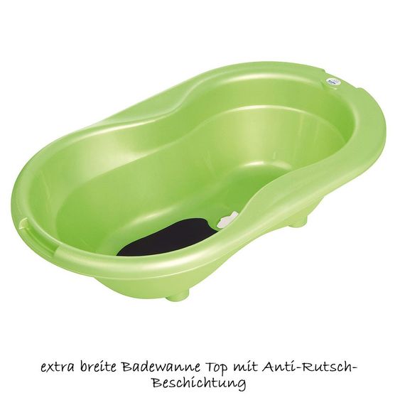 Rotho Babydesign Ideale Badelösung Top - 5-teilig - Lindgrün Perl