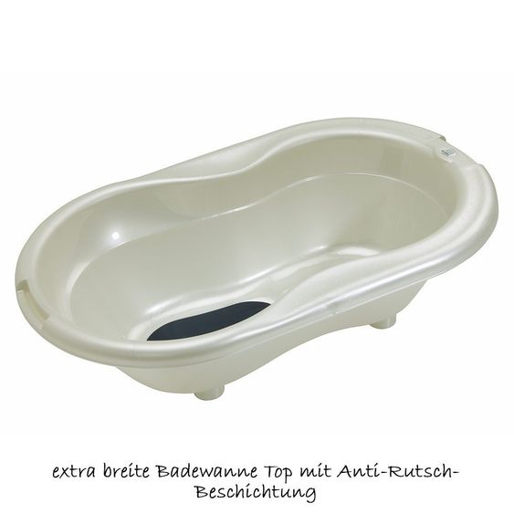Rotho Babydesign Ideale Badelösung Top - 5-teilig - Perlweiß Creme
