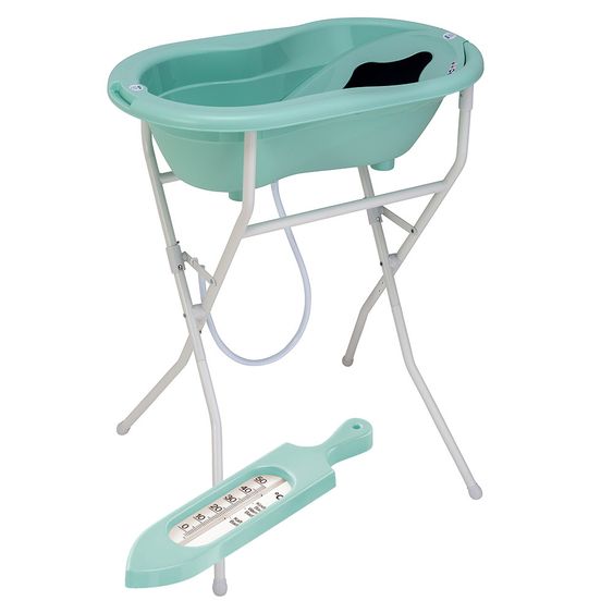 Rotho Babydesign Ideale Badelösung Top - 5-teilig - Swedish Green