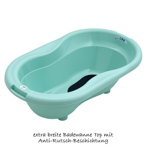 Rotho Babydesign Ideale Badelösung Top - 5-teilig - Swedish Green