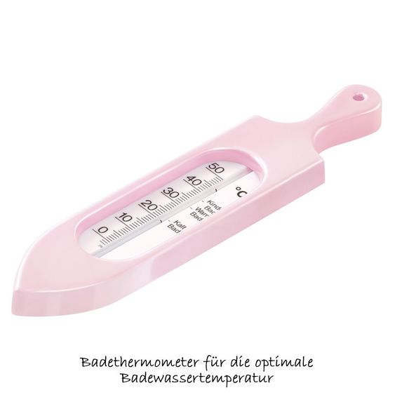 Rotho Babydesign Ideale Badelösung Top - 5-teilig - Tender Rosé Perl