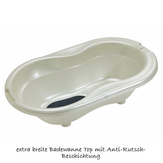Rotho Babydesign Ideale Badelösung Top - Perlweiß Creme + Gratis Windeltwister Sangenic Tec