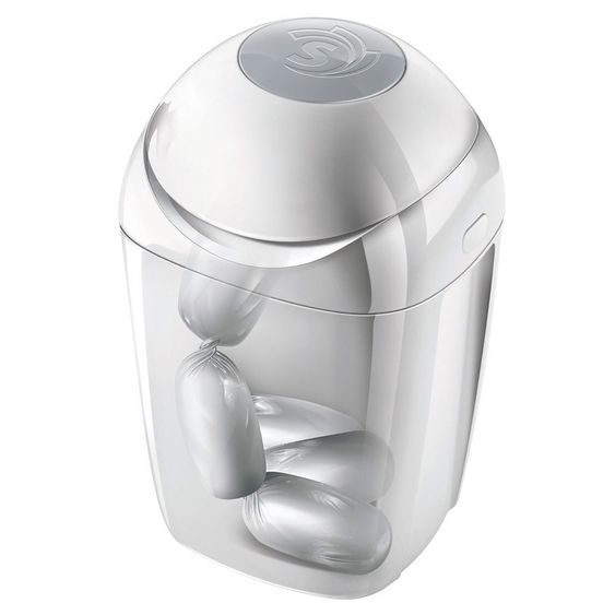 Rotho Babydesign Ideale Badelösung Top - Perlweiß Creme + Gratis Windeltwister Sangenic Tec