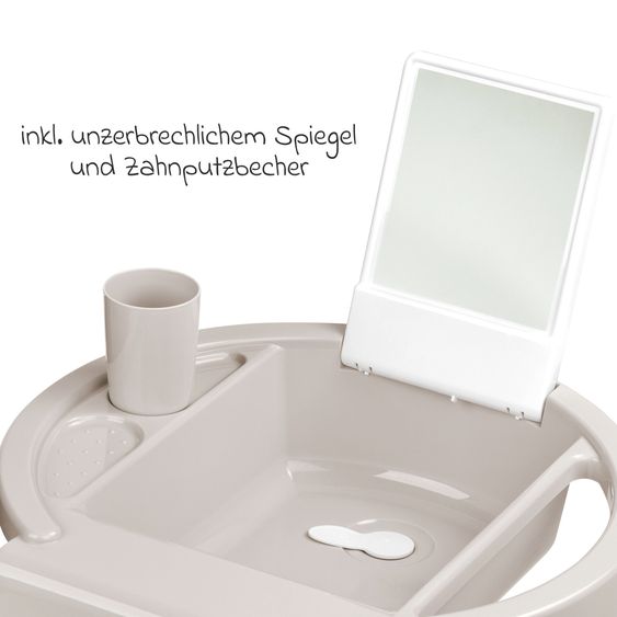 Rotho Babydesign Kinderwaschbecken Ava - Cappuccino