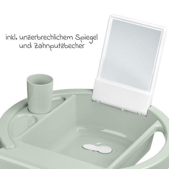Rotho Babydesign Kinderwaschbecken Ava - Sage Green