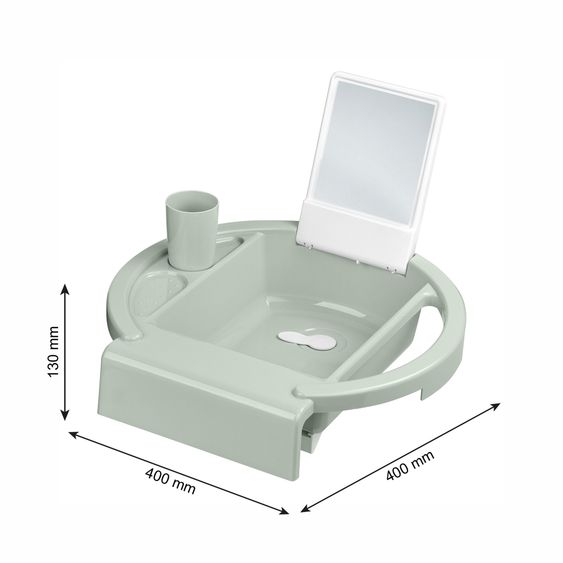 Rotho Babydesign Kinderwaschbecken Ava - Sage Green