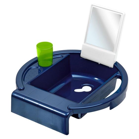 Rotho Babydesign Kinderwaschbecken Kiddy Wash - Perl Blue