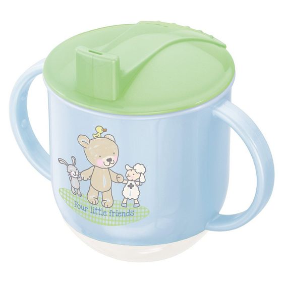 Rotho Babydesign Schaukeltasse - Beste Freunde Blau Perl