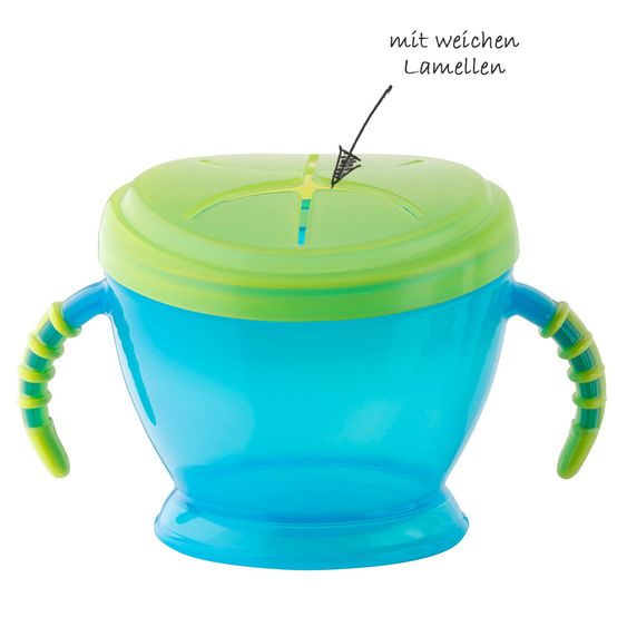 Rotho Babydesign Snack-Box - Aquamarine/Apple Green