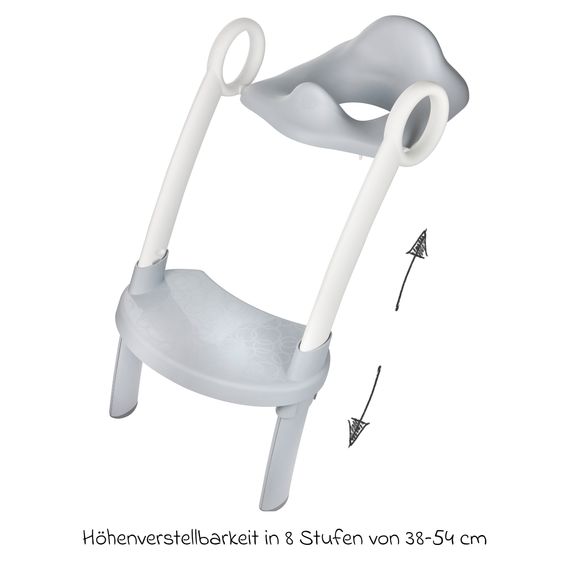 Rotho Babydesign Toilettentrainer Tilo - Stone Grey