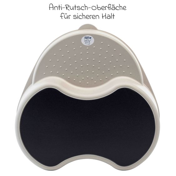 Rotho Babydesign Tritthocker Tilo 2-stufig - Cappuccino