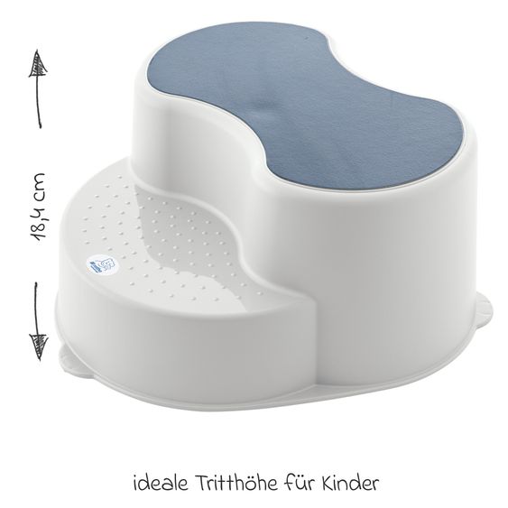 Rotho Babydesign Tritthocker Tilo 2-stufig - Mistletoe White