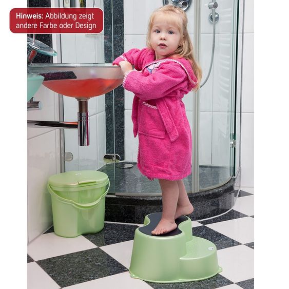 Rotho Babydesign Tritthocker Top 2-stufig - Transluzent Pink