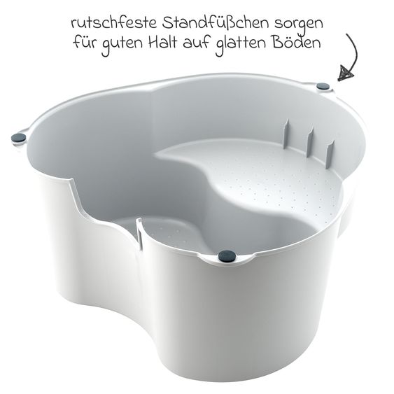Rotho Babydesign Tritthocker Top 2-stufig - White