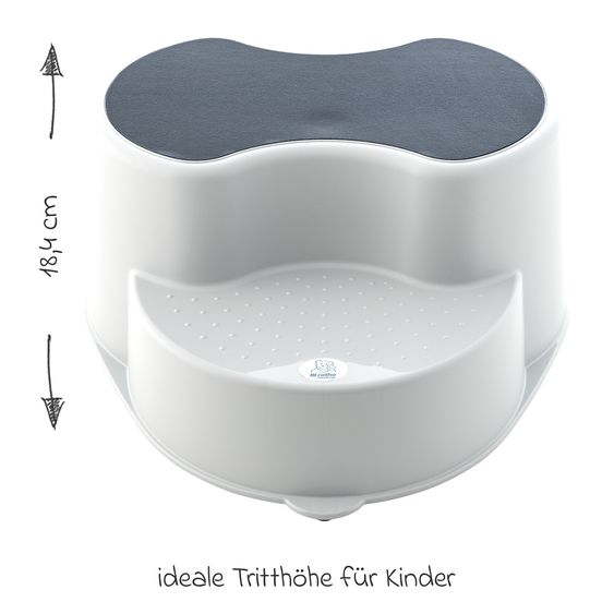 Rotho Babydesign Tritthocker Top 2-stufig - White