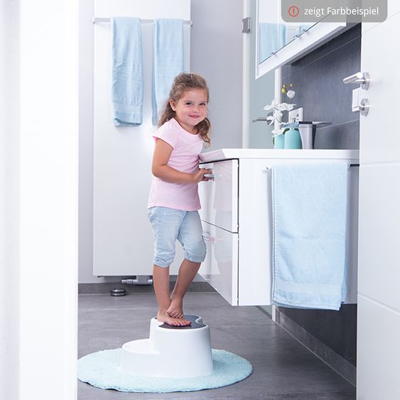 Rotho Babydesign Tritthocker Top 2-stufig - Soft Rose