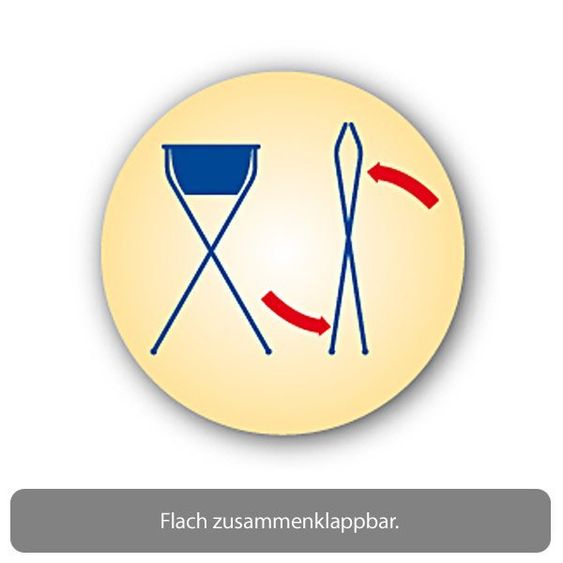 Rotho Babydesign Wannenständer höhenverstellbar & klappbar - Weiß