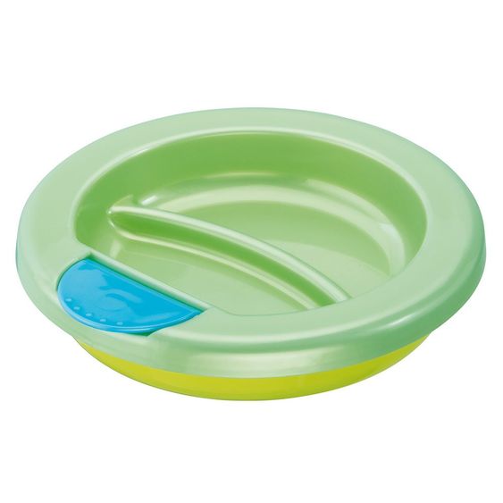 Rotho Babydesign Warmhalte-Teller - Lindgrün Perl