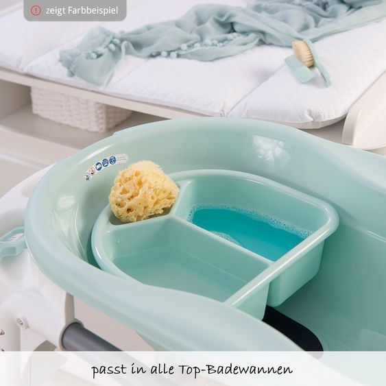 Rotho Babydesign Waschschüssel Top / Bella Bambina - Stone Grey