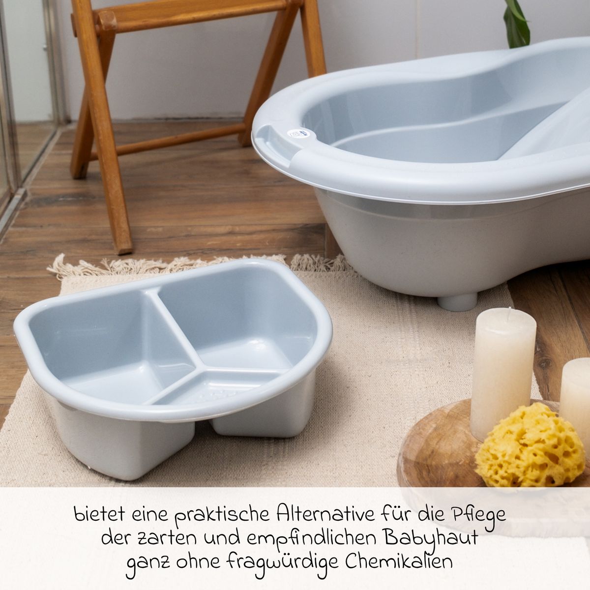 Rotho Babydesign Waschschüssel Top - Stone Grey
