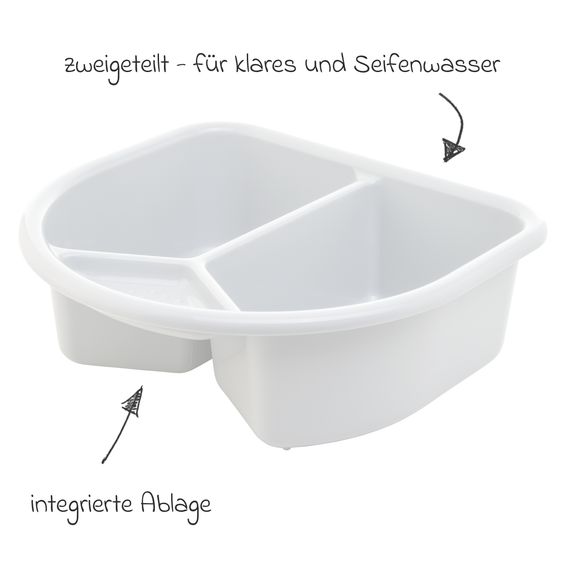Rotho Babydesign Waschschüssel Top - White