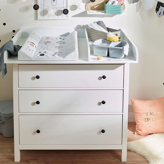 Rotho Babydesign Wickelmulde Folie 2-Keil - Happy Faces