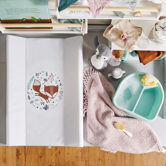 Rotho Babydesign Wickelmulde Folie 2-Keil - Tiny Fox