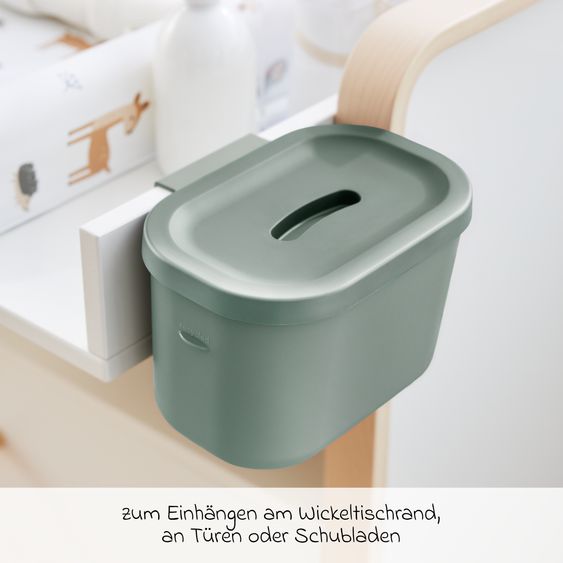 Rotho Babydesign Wickeltisch-Organizer Kayo - Sage Green