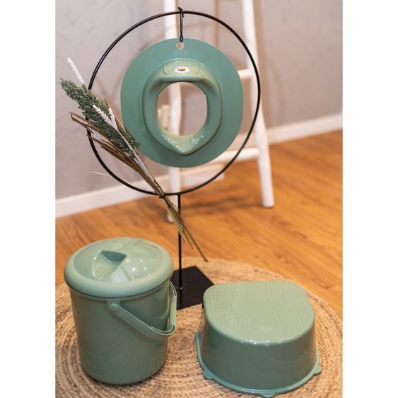 Rotho Babydesign Windeleimer Bella Bambina - Shale Green