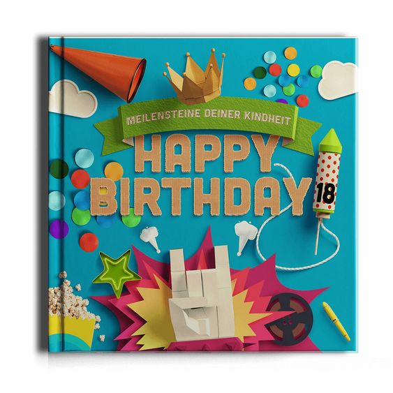Rundfux Erinnerungsbuch - Happy Birthday