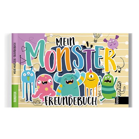 Rundfux Freundebuch - Das Monster