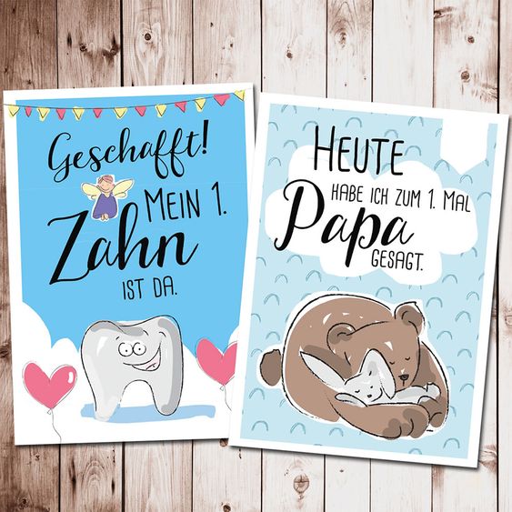 Rundfux Meilensteinkarten - Für Zwillinge (31 Karten)