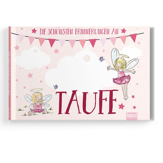 Rundfux Personalisierbare Taufalbum - Mädchen