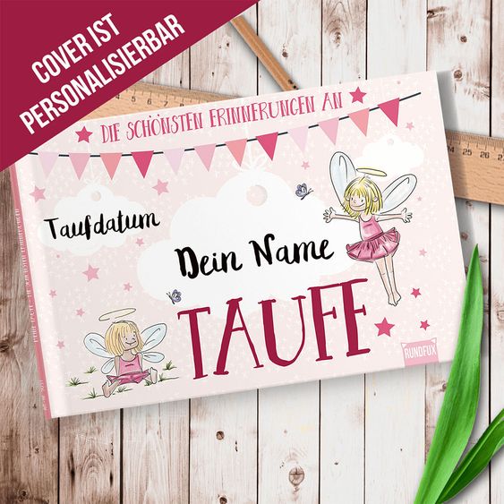 Rundfux Personalisierbare Taufalbum - Mädchen