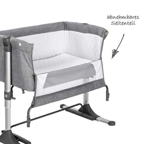 Schardt Beistellbett Joy - Grau