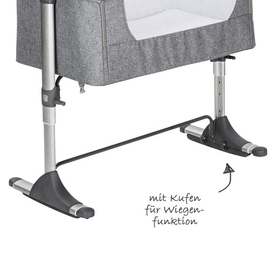 Schardt Beistellbett Joy - Grau