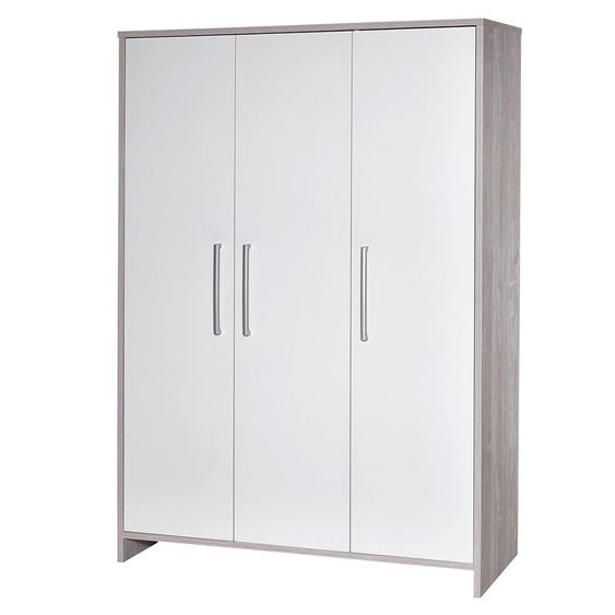 Schardt Kinderzimmer Eco Cascina mit 3-türigem Schrank, Bett, Wickelkommode