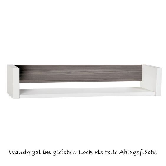 Schardt Kinderzimmer Maxx Fleetwood 15-tlg. mit 2-türigem Schrank inkl. Textilkollektion Ice Crystal Grau