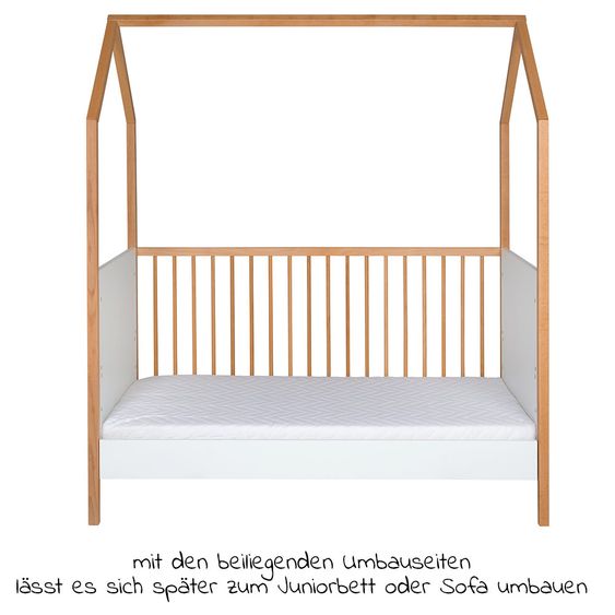 Schardt Kinderzimmer Venice 13-tlg. mit 3-türigem Schrank inkl. Textilkollektion Big Star Grey -