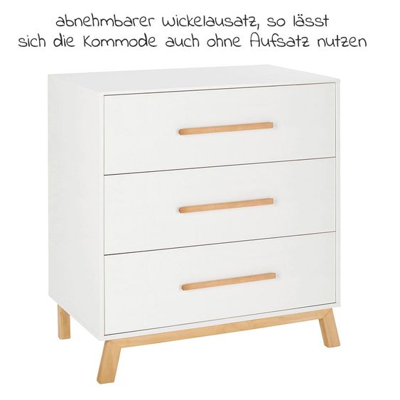 Schardt Kinderzimmer Venice 13-tlg. mit 3-türigem Schrank inkl. Textilkollektion Big Star Grey -