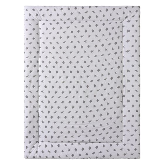 Schardt Krabbeldecke 100 x 135 cm - Big Stars Grey