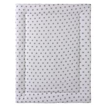 Krabbeldecke 100 x 135 cm - Big Stars Grey