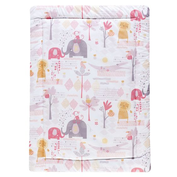 Schardt Krabbeldecke 100 x 135 cm - Pelikan - Rosa
