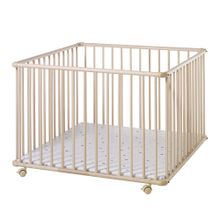 Laufgitter Basic Natur 75 x 100 cm - Sternchen Grau